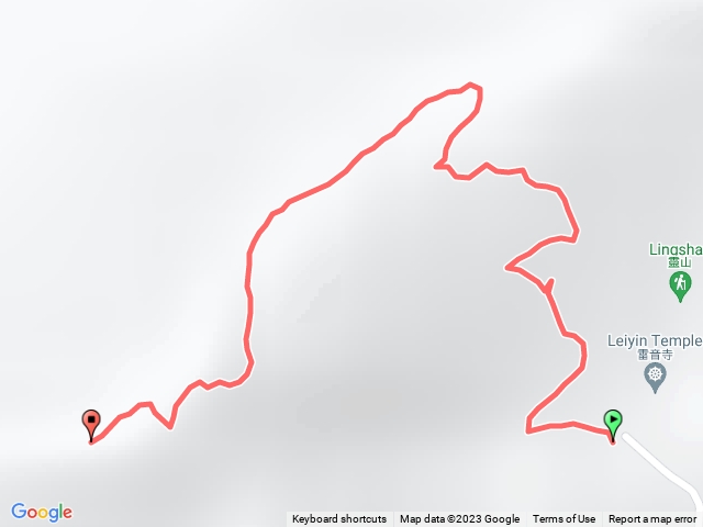 20230125靈山步道