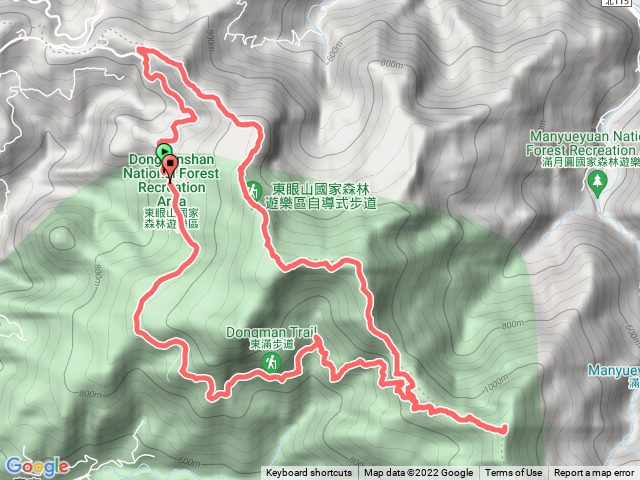 志繼山.東眼山.拉卡山O型