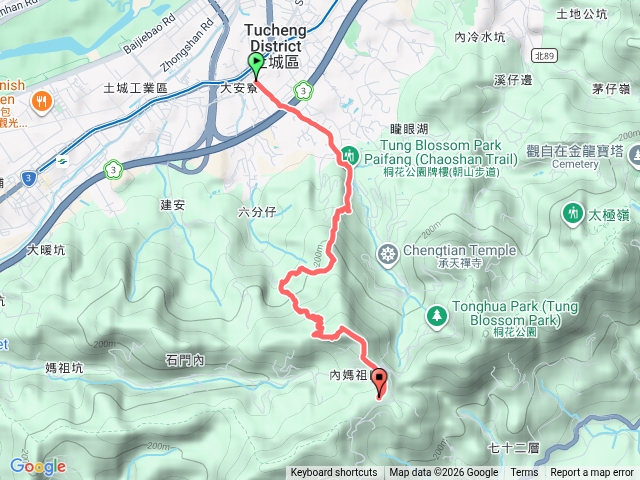 永寧捷運站-雷公岩~太子嶺~血藤秘境~火焰山預覽圖