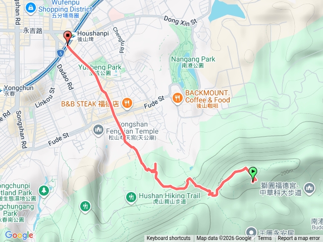 虎山步道-四分里山-（南港山東峰）-中坡山預覽圖