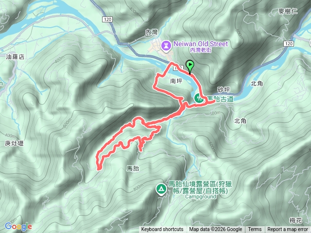 [新竹郊山]馬胎古道+馬胎二期+南坪古道預覽圖