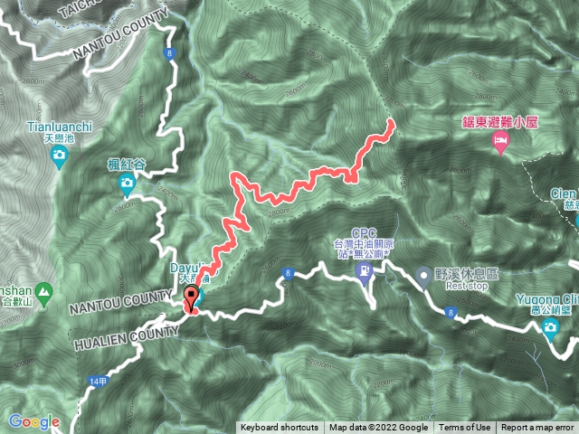 2022/7/9中橫4辣 畢祿山 ㄧ日遊