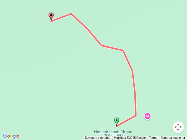 南湖山屋舊址 GPX