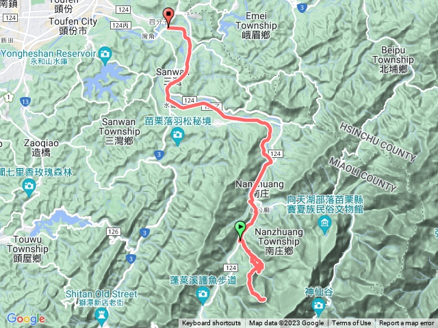 山水居-小東河步道-小東河山-大龍山