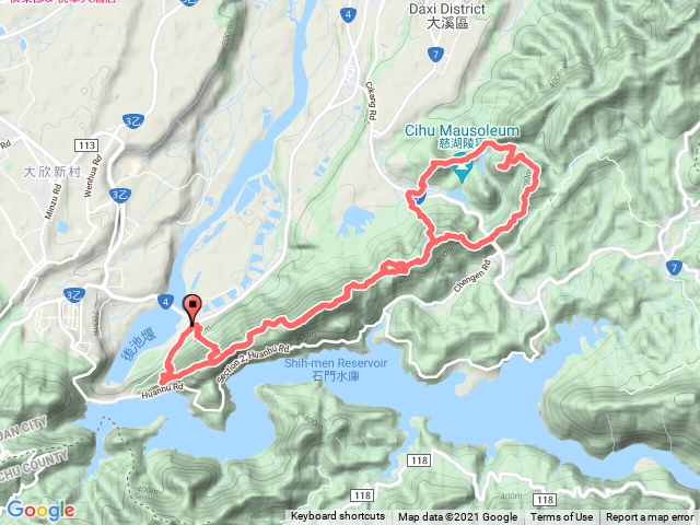 20211016 大溪新溪州山溪州山頭寮山石龜坑山石龜坑山西峰草嶺山O縱