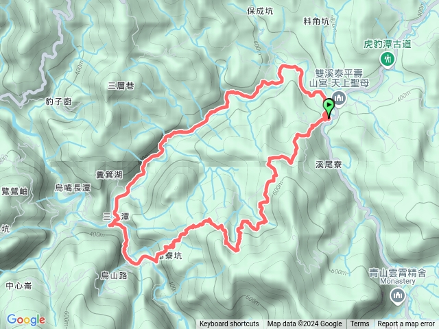 溪尾寮古道-藤寮坑古道-溪尾寮古道-灣潭古道-北勢溪古道O型2024.12.28預覽圖