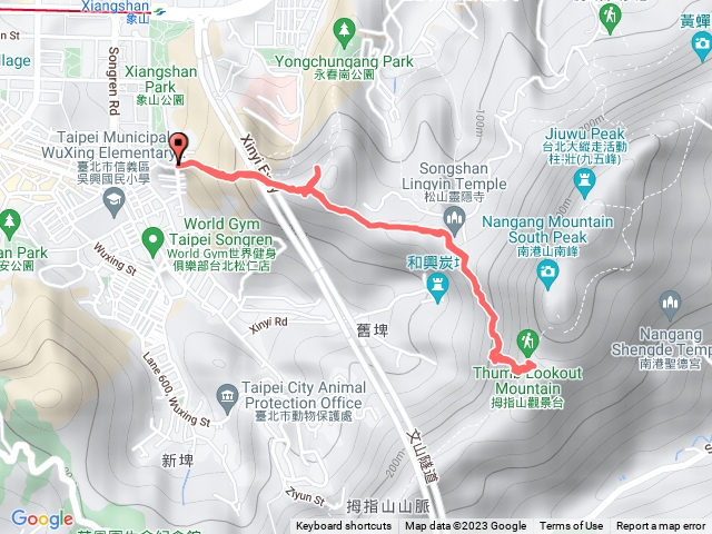 簡單駭客 象山-拇指山-超然亭-象山