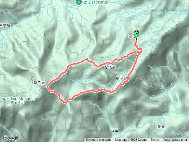 坪溪古道-太和山-鶯子嶺-蛇子崙預覽圖