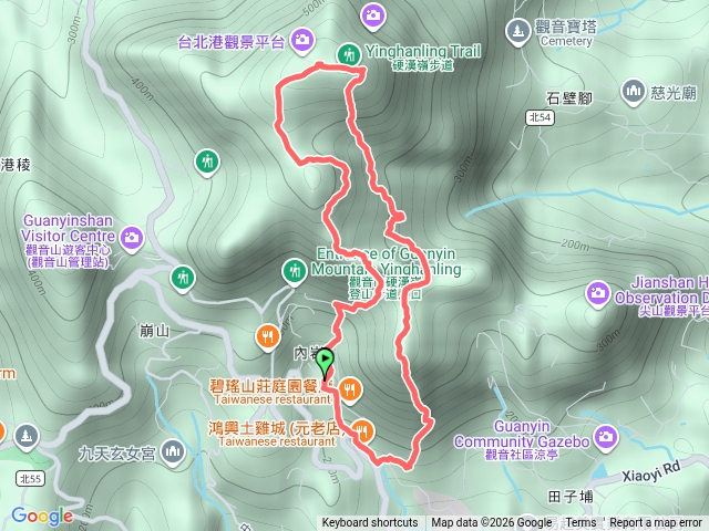 凌雲寺小北插硬漢嶺大翹壁