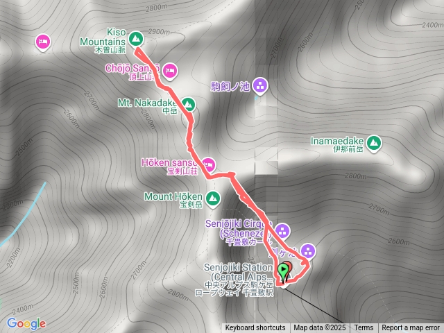 【爬山爬到日本去🤣🤣】百名山-木曾駒ヶ岳