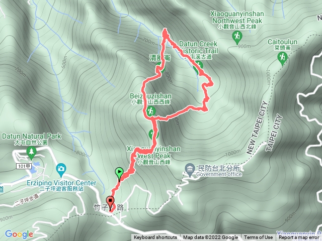 台北抹茶山（小觀音山）2022.10.02