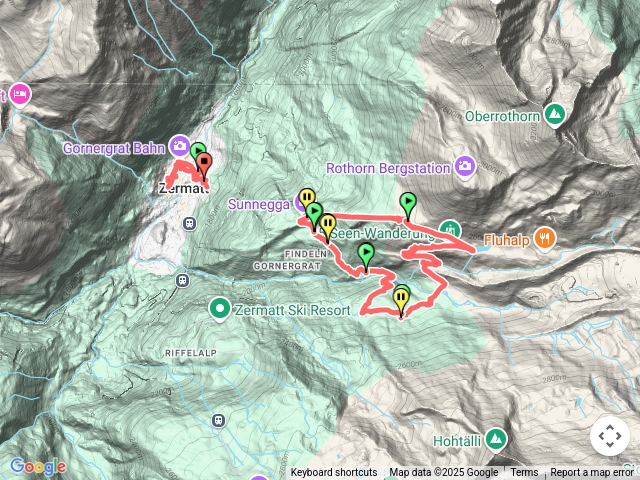 Zermatt-5-Seenweg（5LakesWalk）