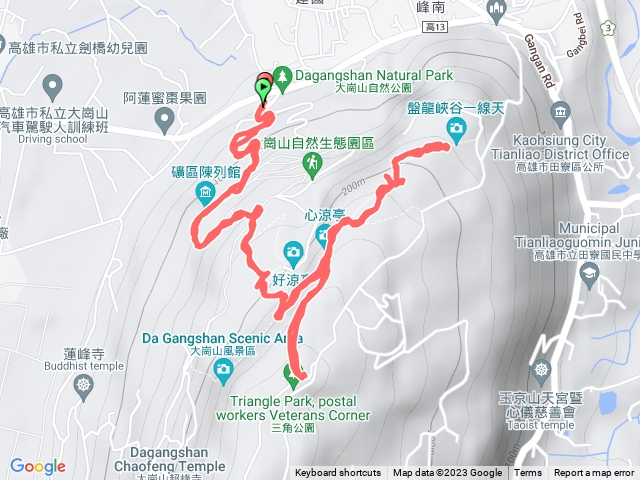 大崗山盤龍峽谷預覽圖