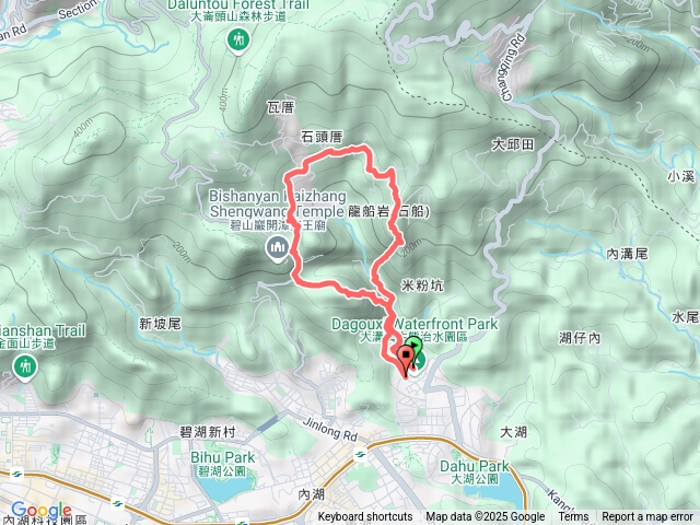 圓覺寺步道>龍帆岩>鯉魚山步道