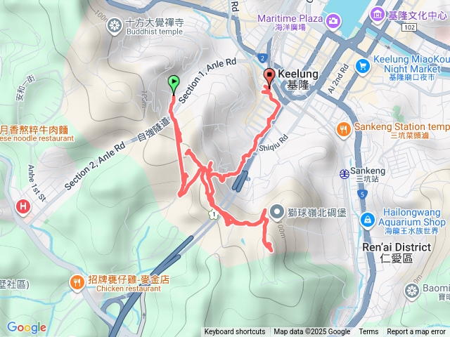 劉銘傳隧道+獅頭嶺炮台