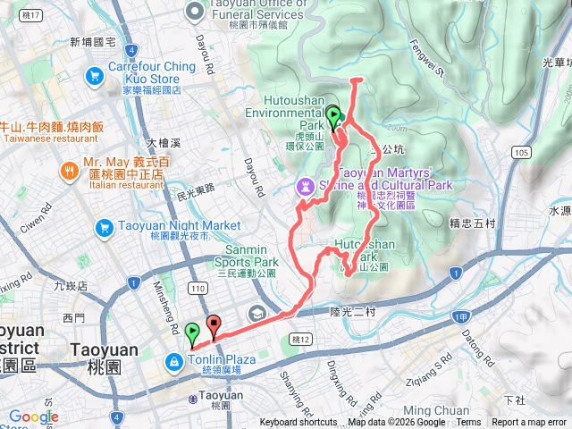 虎頭山健行預覽圖