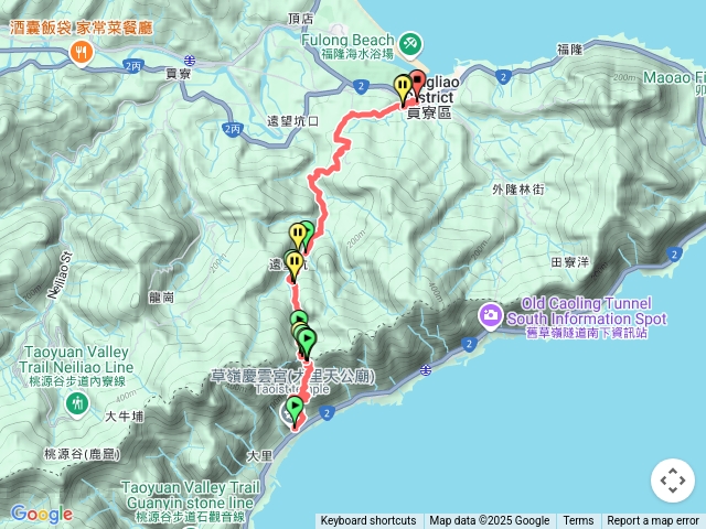 草嶺古道