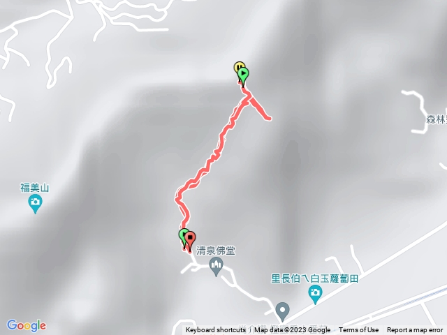 美濃聖山 金字面山