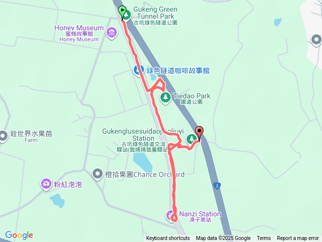 「步道悠遊」雲林古坑綠色隧道