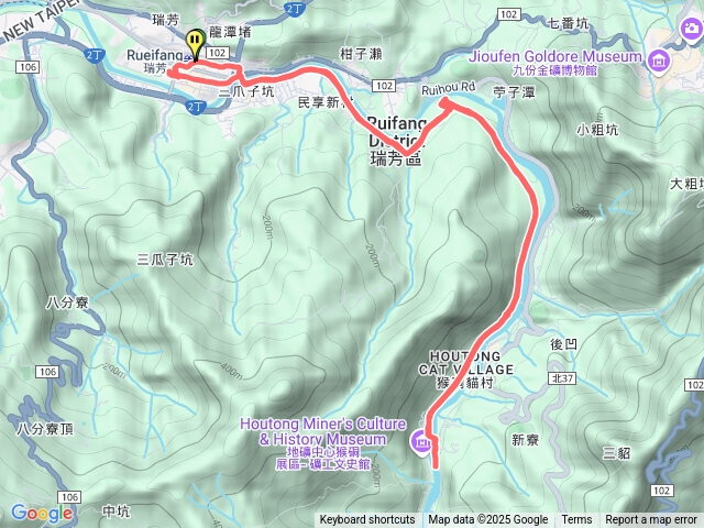 瑞芳-猴硐-瑞芳