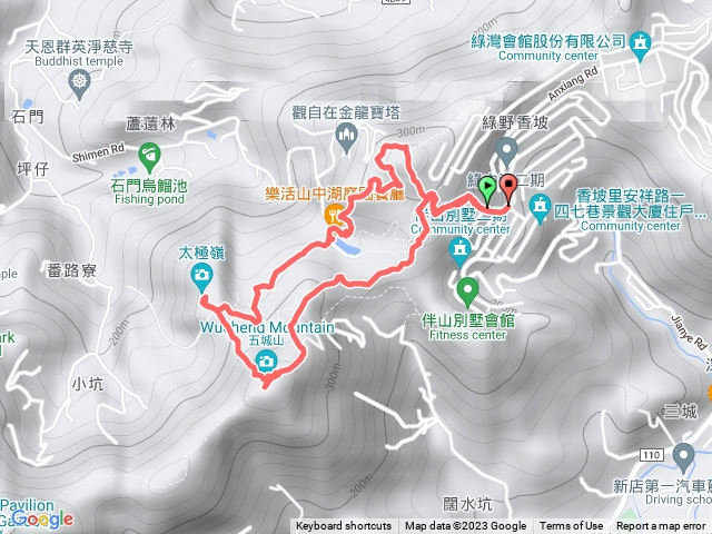 1120215文筆山.太極嶺.五城山.將軍嶺