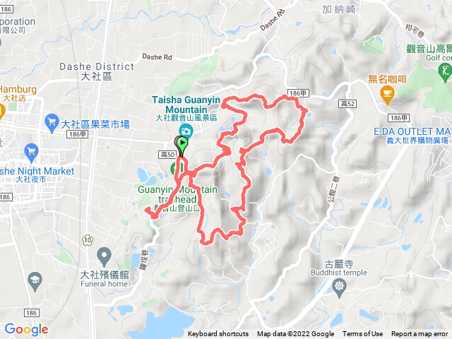 大社觀音山21連峰