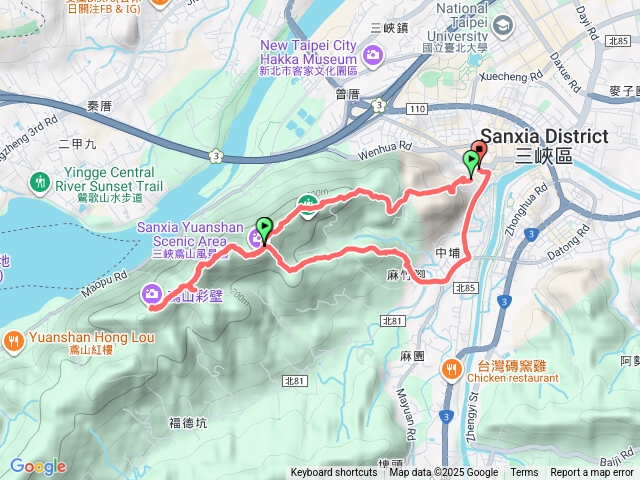2025微笑山線大縱走尋寶集章任務微笑山線：【鳶山山系】鳶山彩壁段202512221514