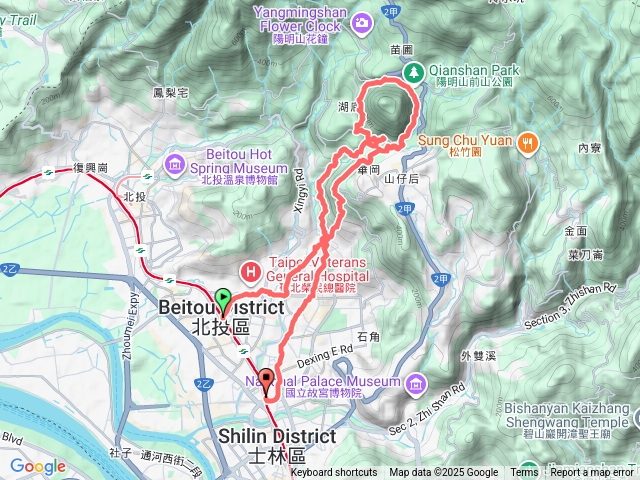 天母古道、橫嶺古道、半嶺步道