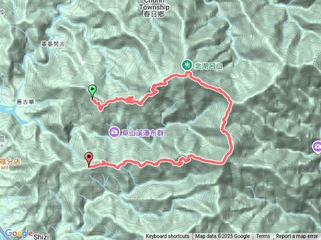 20251206 北南湖呂山-草山反C型縱走