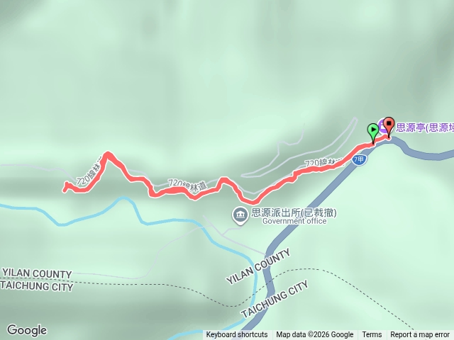 啞口720林道