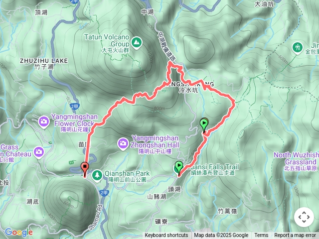 絹絲瀑布夢幻湖苗圃