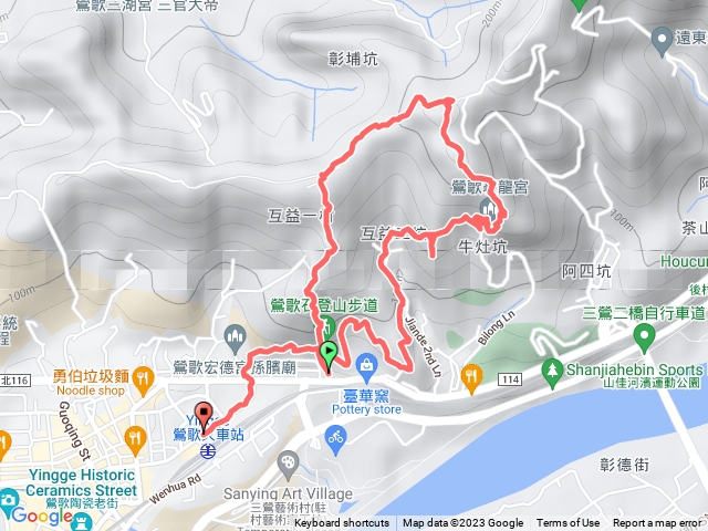 鶯歌石山、牛灶坑山、龜公山、孫龍步道1120212