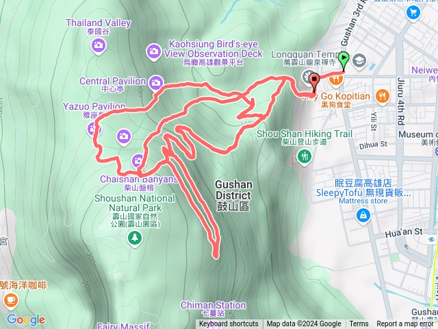 北好漢坡盤榕靜谷亭四棵榕雅座