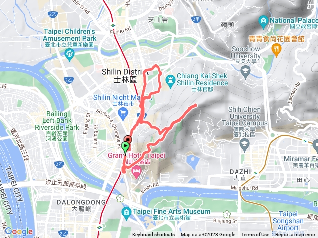 劍潭山老地方和至成公園