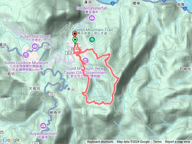 無耳茶壺山半屏山連走