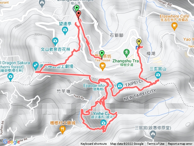 鵝角格山，銀河洞走走