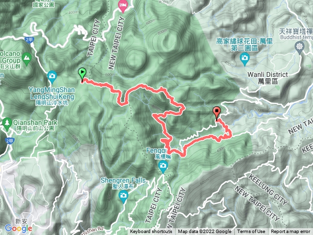 2022-05-29擎天崗-石梯嶺-大尖山草原-富士坪草原-瑞泉古道-瑞泉溪畔古道-溪底古橋-陳厝