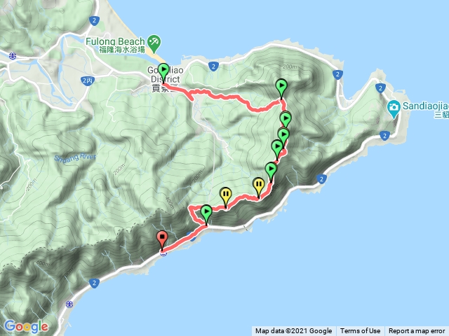 雪山尾陵北段(福隆-石城)
