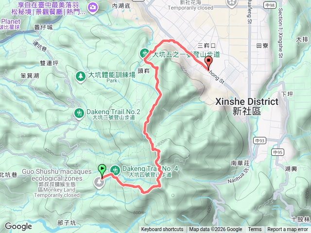 大坑45-1號步道預覽圖