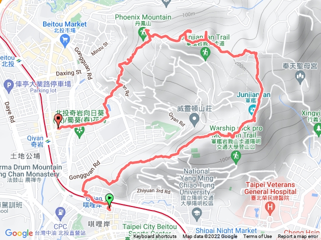 ⛰️北投迷你十連峰-📆2022.08.27