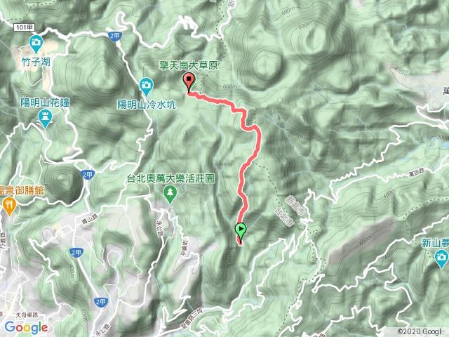 坪頂古圳、荷蘭古道、擎天崗