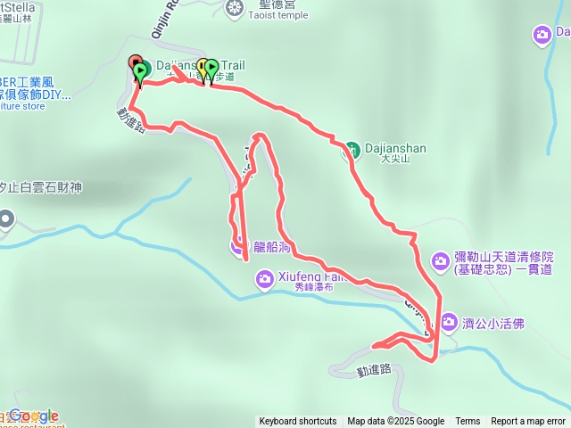 大尖山，秀峰瀑布