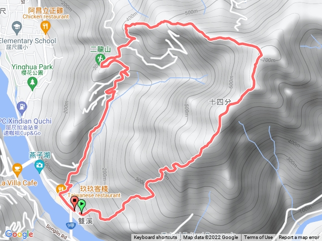 直潭山二龍山O型