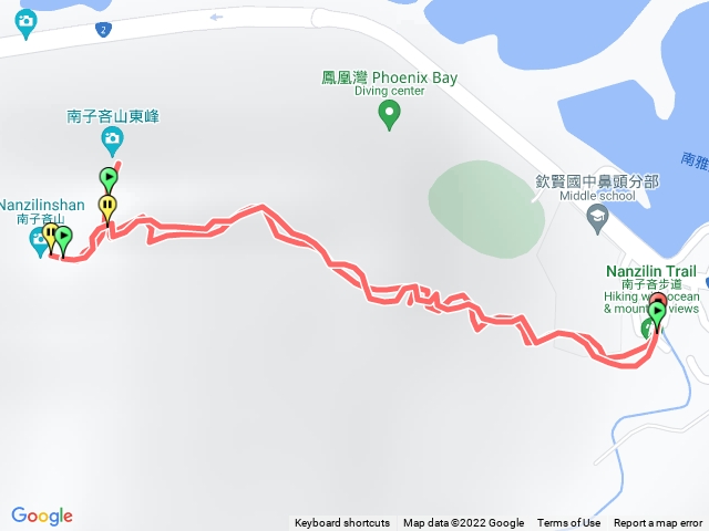 瑞芳南子杏步道