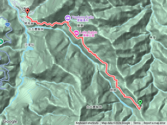20260816觀高山屋到東埔舊登山口預覽圖