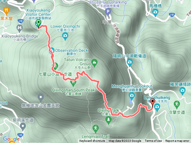 七星山主峰加東峰