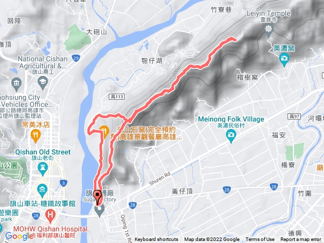 旗靈縱走來回