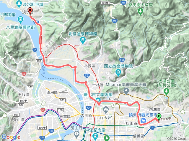 南港-淡水 健走