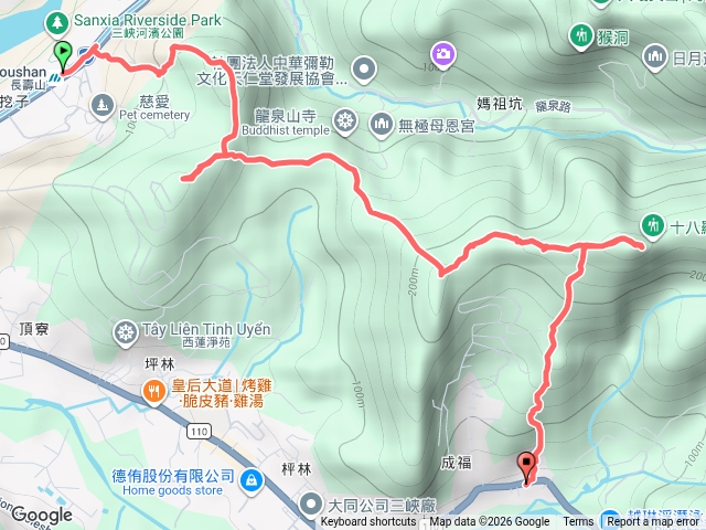 長壽山成福山十八羅漢岩峰下成福站