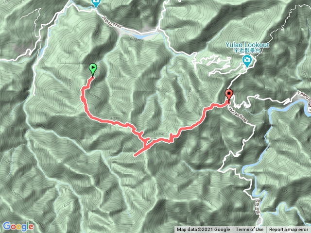 高島東穗縱走（高台山、島田山、東穗山）